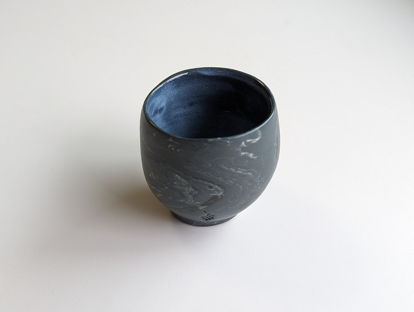 Teacup (yunomi), "Marble", Neptune 2 by Hitofusa no budō, 180ml